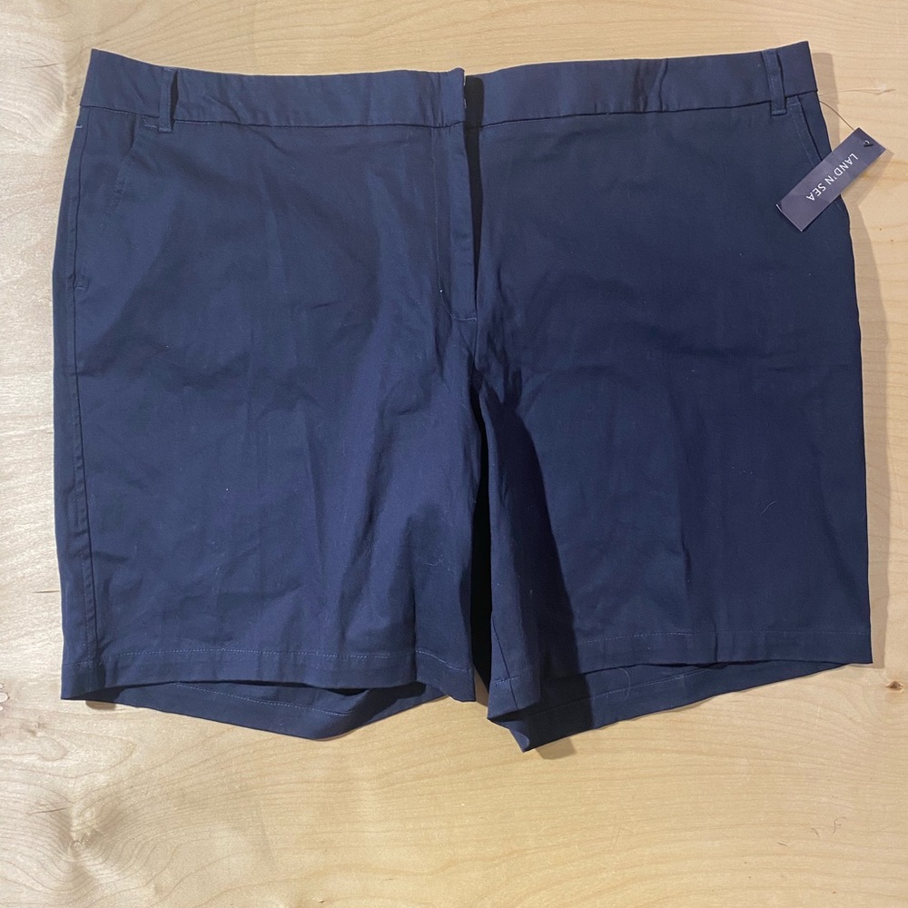 Land ‘N Sea Navy Blue Women’s Shorts 24W (PU)